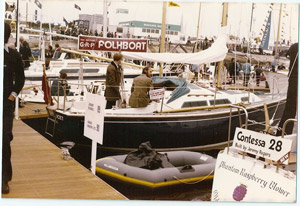 Varne Blythe Avocet at 1977 Boat Show
